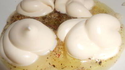 теплый салат с запеченным картофелем