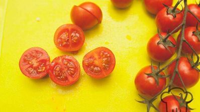 легкий овощной салат