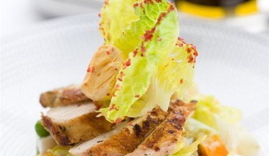 Рецепт оливье с филе цыпленка на гриле