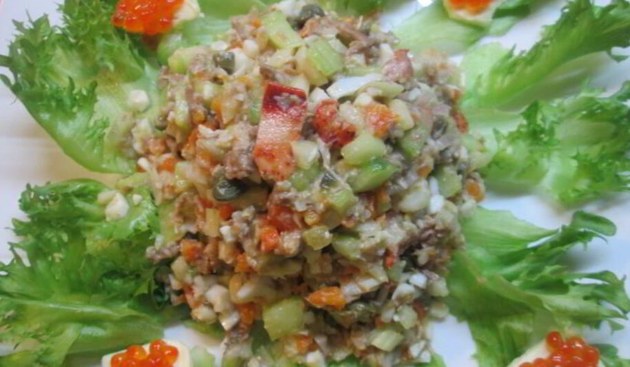 Рецепт салата оливье