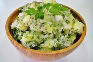 Салат с картошкой