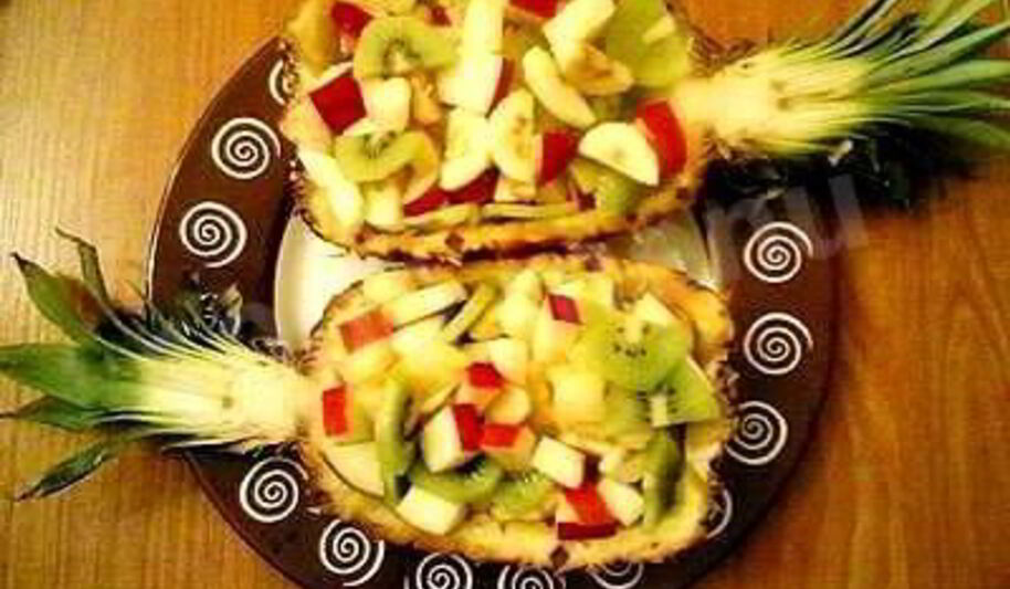 Рецепт салата на день рождения ребенка экзотика