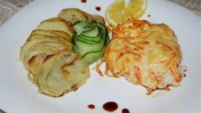 индейка под шубой в духовке