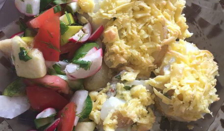 Рецепт картофеля под шубой