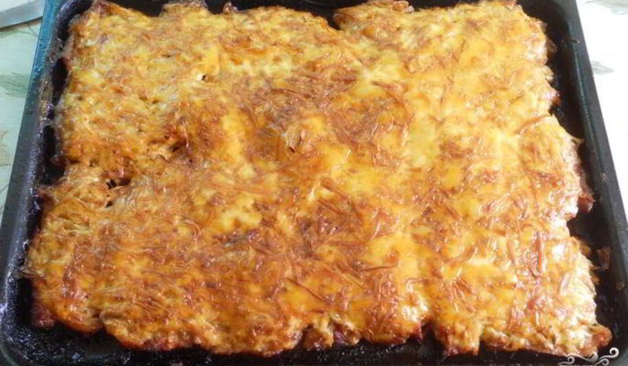 Рецепт мяса под шубой в духовке