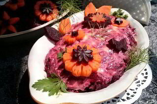 Новогодняя сельдь под шубой