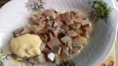 новогодняя сельдь под шубой