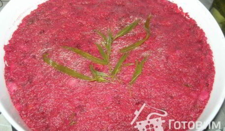 Рецепт постной селедки под шубой без майонеза