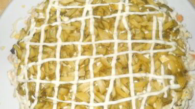 салат курочка под шубой