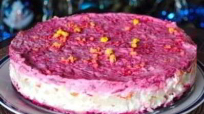 салат сельдь под шубой