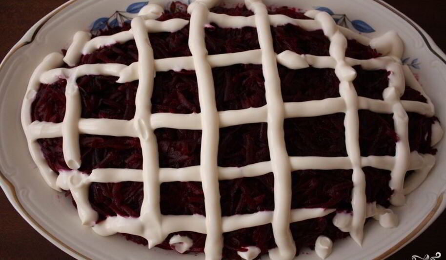 Рецепт селедки под шубой с морковью