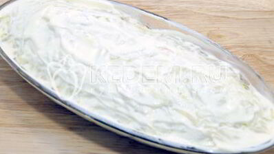 селедка под шубой с яблоком