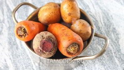 заливная килька под шубой