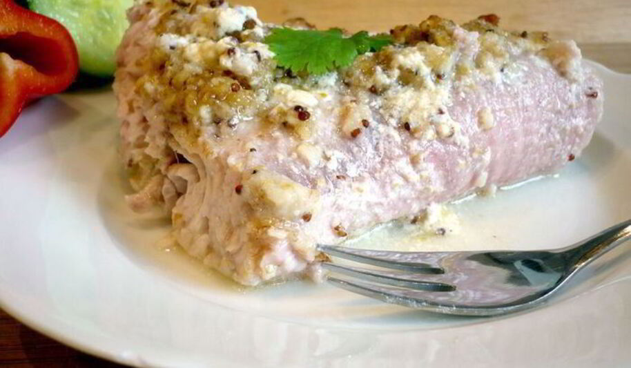 Рецепт запеченной рыбки под шубой из пармезана и хлебной крошки