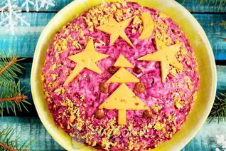 Салат Рождественская ночь