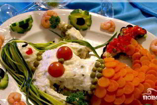 Салат Русалка