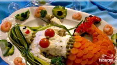 салат русалка