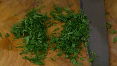 салат с чечевицей и грибами