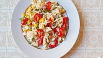 салат с кольраби и корнем петрушки