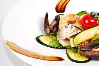 Салат с морепродуктами