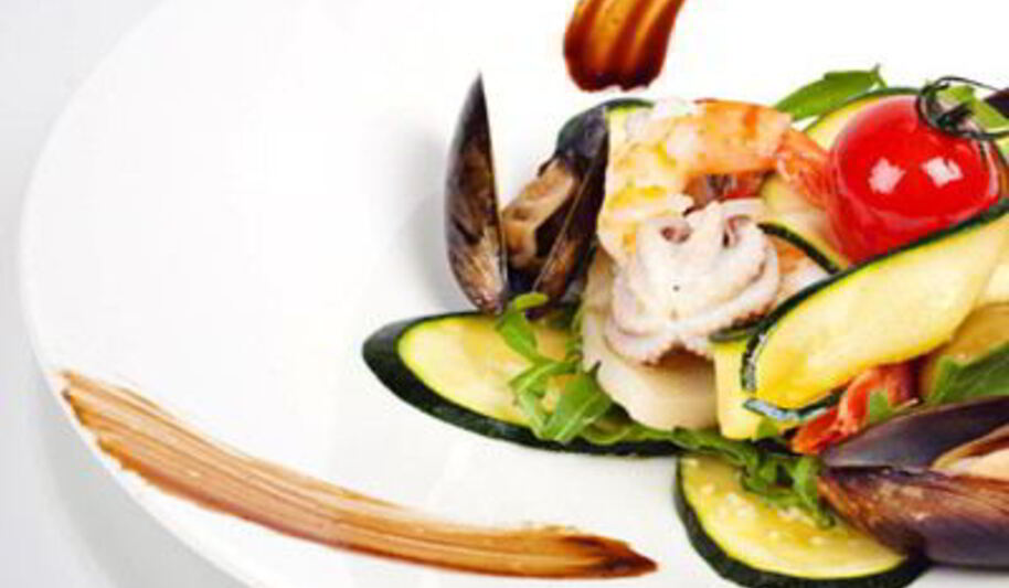 Рецепт салата с морепродуктами