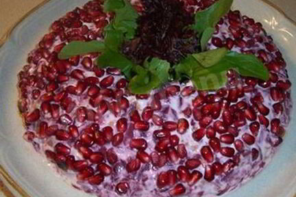 Салат с телятиной