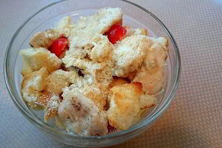 Салаты с сухариками