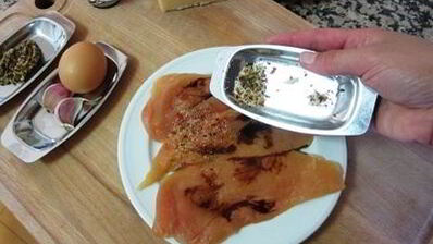 салат цезарь с курицей