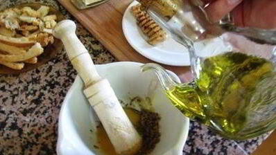 салат цезарь с курицей