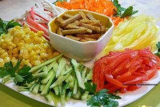 Салат Цветик-семицветик