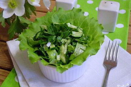 Салат зеленый