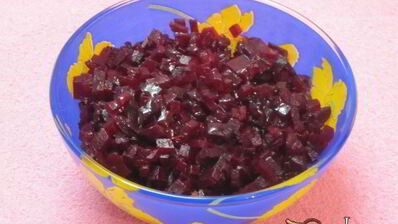 винегрет с фасолью