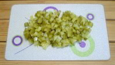 винегрет с горошком