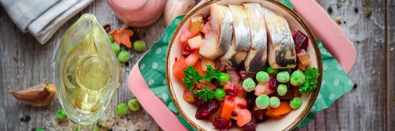 Винегрет с сельдью