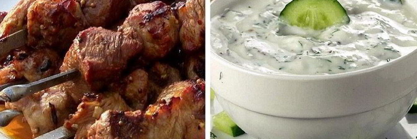 Белый соус для шашлыка