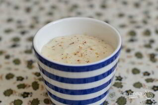 Чесночный соус к сухарикам