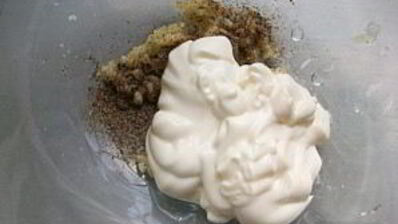 чесночный соус с майонезом