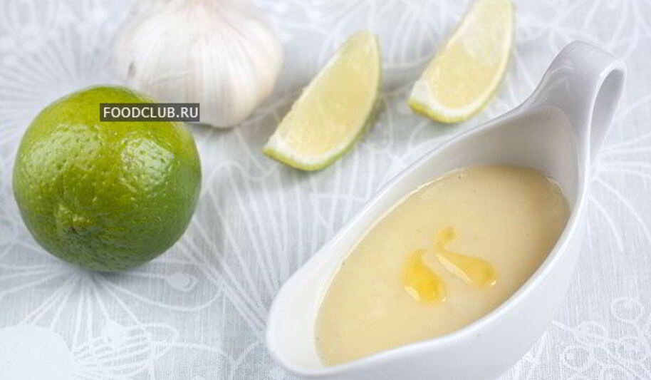 Рецепт чесночного соуса