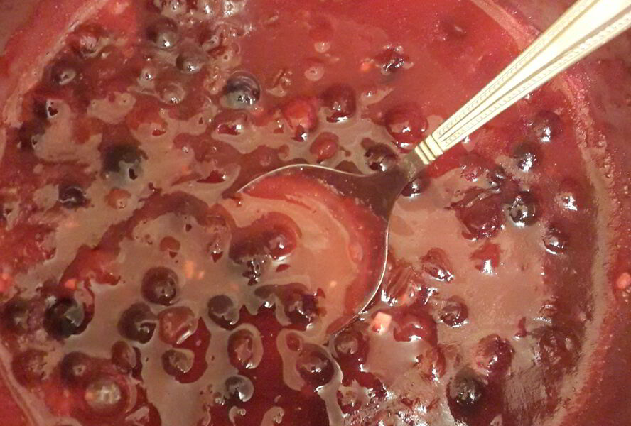 Клюквенный соус для вторых блюд