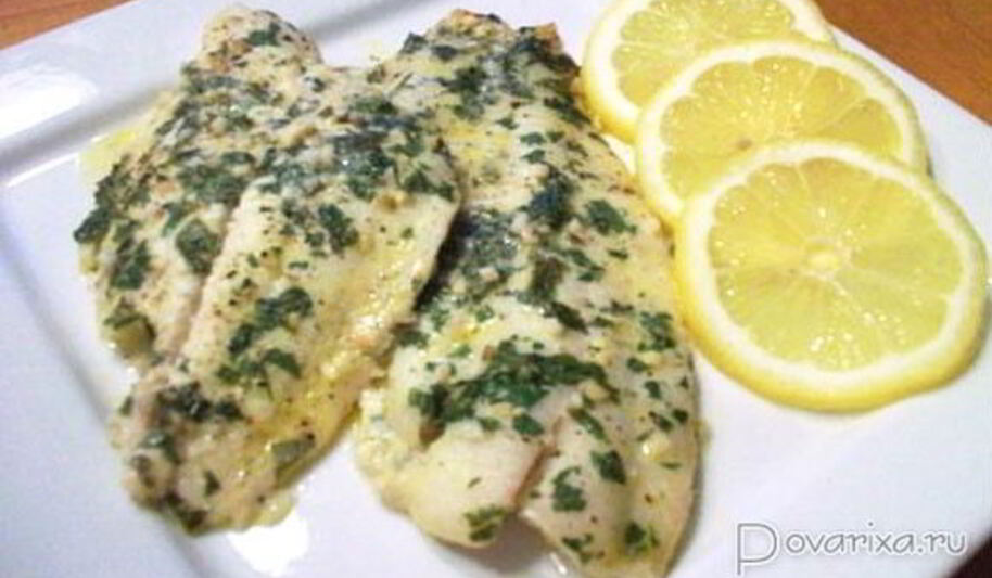 Рецепт лимонно-чесночного соус к рыбе