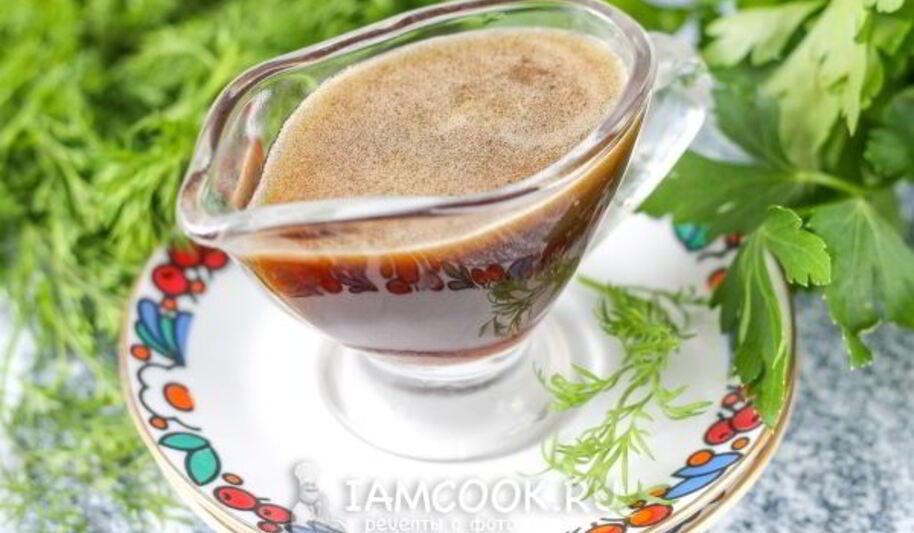 Рецепт соуса с медом и соевым соусом