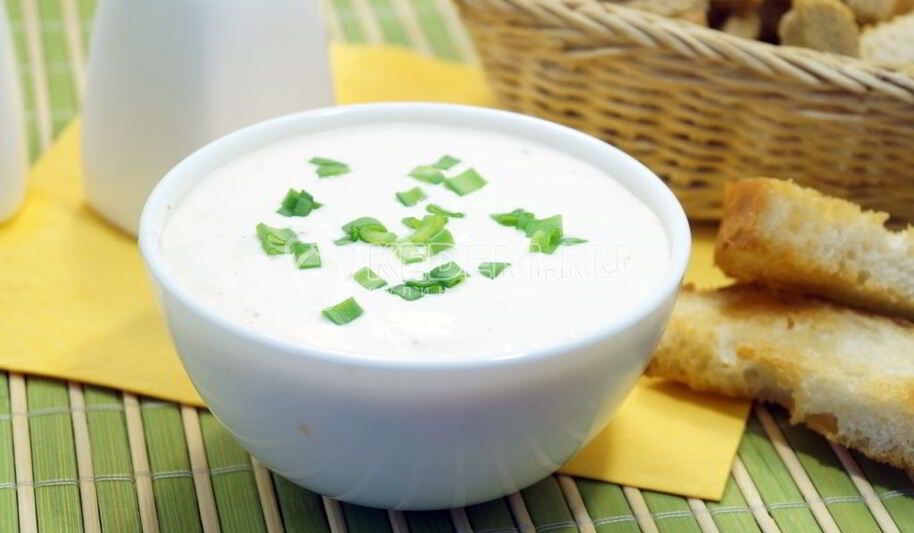 Рецепт соуса сметанного с чесноком