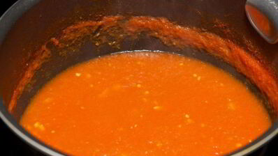 томатный соус с базиликом