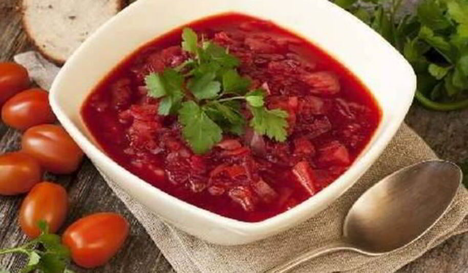 Рецепт ароматного овощной борщ