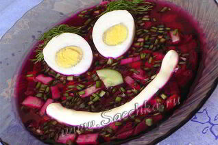 Борщ холодный