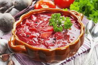 Борщ классический с говядиной