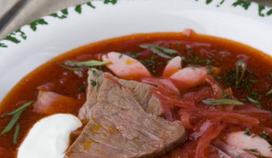 Рецепт борща московского