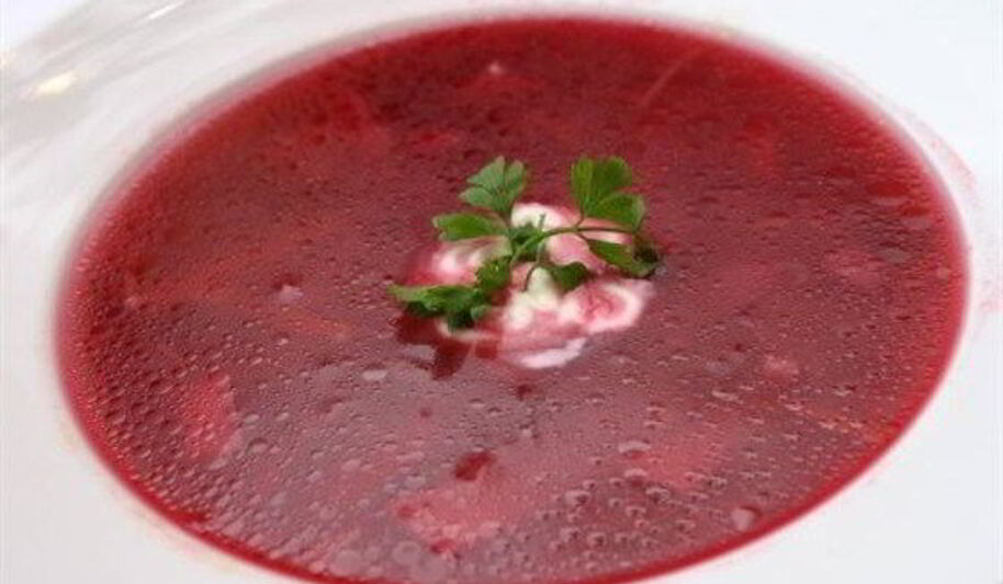 Рецепт борща нежирного на курином бульоне