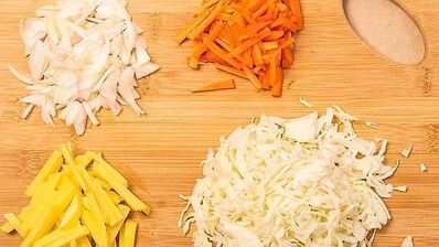 борщ с чесноком