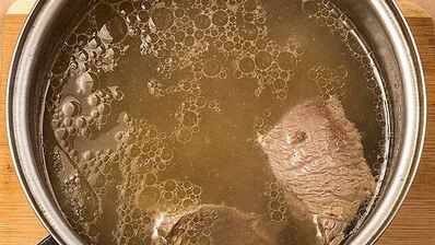 борщ с чесноком